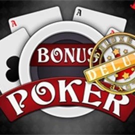 Bonus Poker Deluxe - 3 Hands logo – Table Games by RTG (Reel Time Gaming) at Kitty Bingo