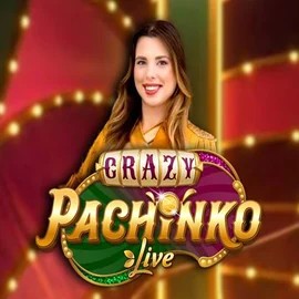 Crazy Pachinko logo by Evolution at Kitty Bingo
