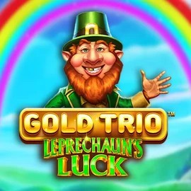 Gold Trio Leprechaun's Luck logo by Playtech Kitty Bingo