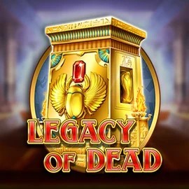 Legacy of Dead casino game by Play'n GO – featured logo at Kitty Bingo