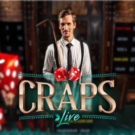 Live Craps by Evolution, showcased at kittybingocasino.com – game logo
