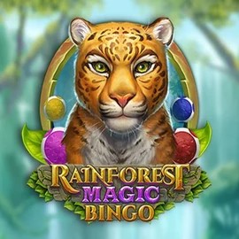Rainforest Magic Bingo slot icon by Play'n GO, available at Kitty Bingo
